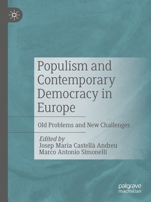 cover image of Populism and Contemporary Democracy in Europe